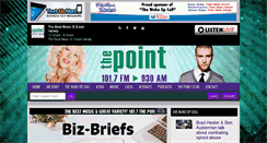 Desktop Screenshot of 1017thepoint.com