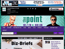 Tablet Screenshot of 1017thepoint.com